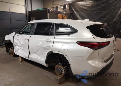 2023 Toyota Highlander Xle z USA, uszkodzony, nr VIN 5TDKDRBH9PS017312